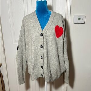 ON YOU Boyfriend Cardigan Sweater Love Me Y2K Women’s S Oversized